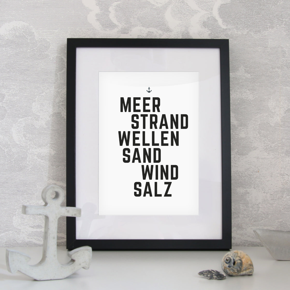 Meer, Strand, Wellen Print