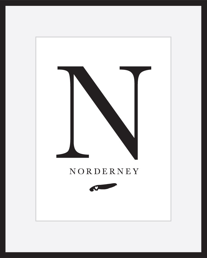 N - Norderney Print