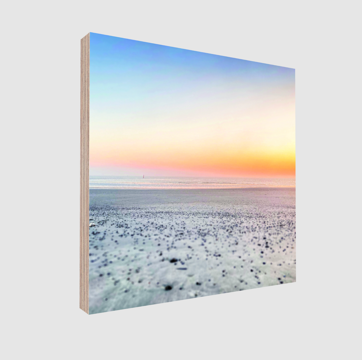 Holzquadrat Fotoprint auf Multiplex