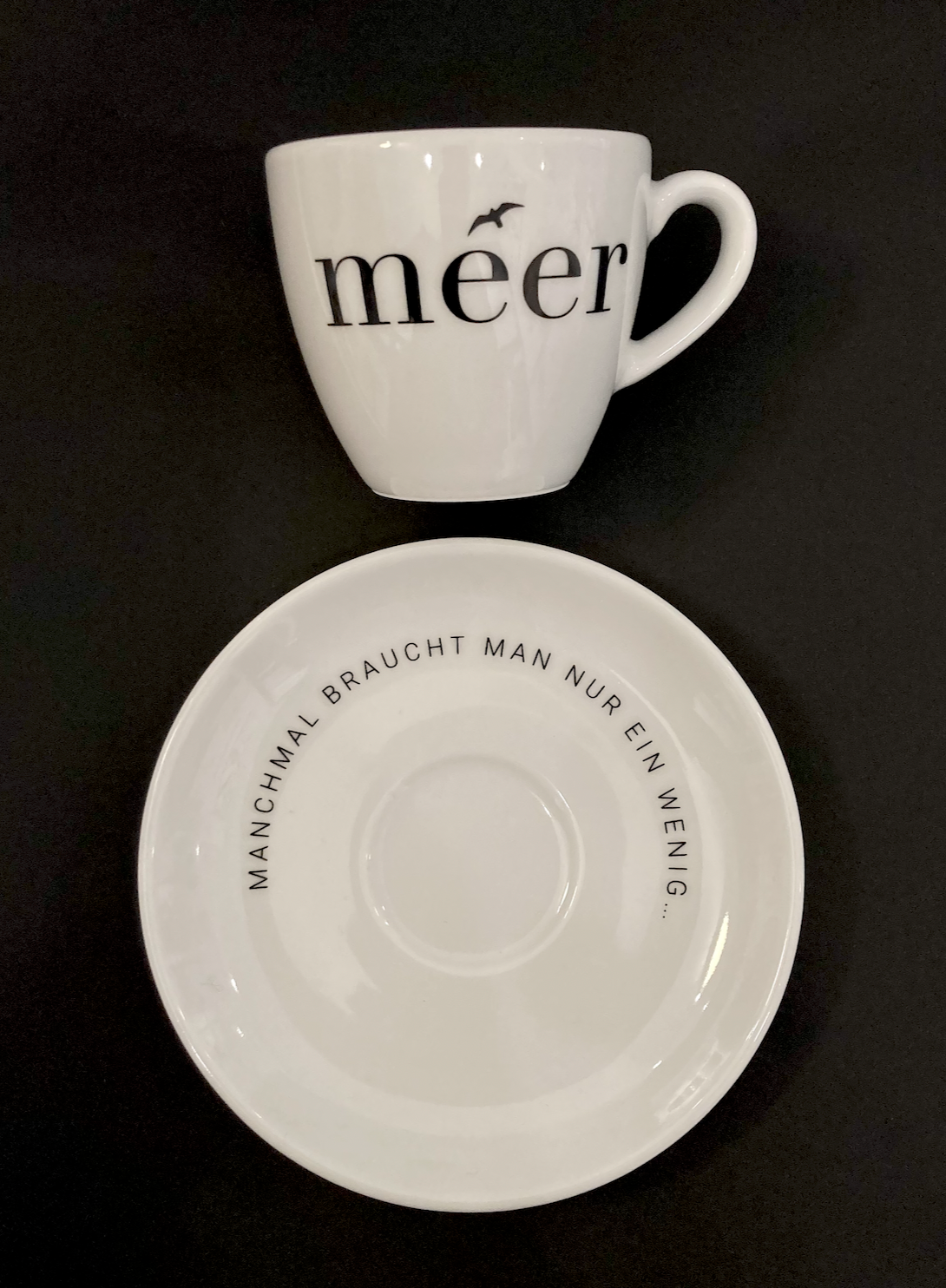 Espressotasse mit Untertasse