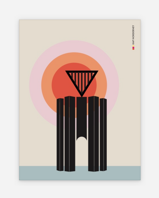 Retro Poster "Kap" Norderney