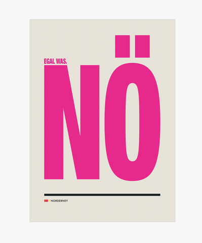 Typo Poster "NÖ"