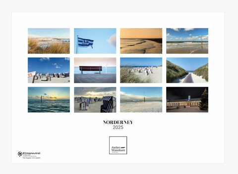 A4 Fotokalender Norderney 2025