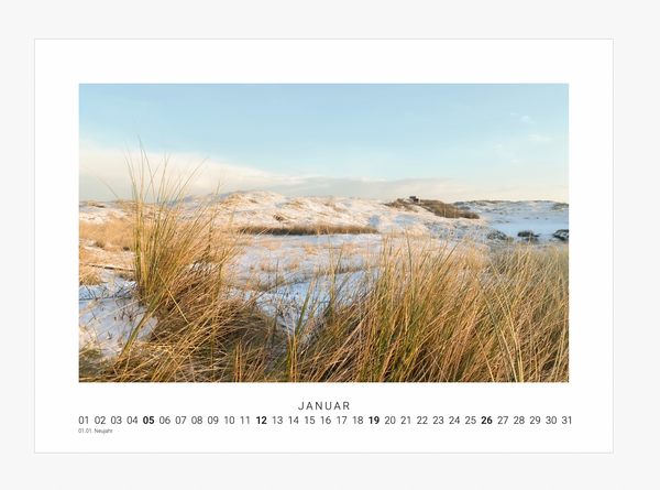 A4 Fotokalender Norderney 2025