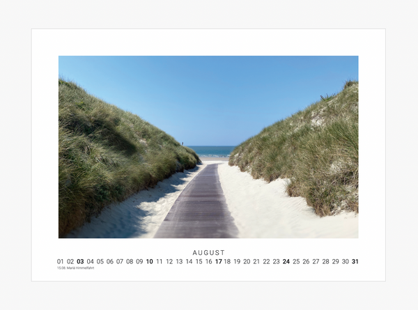 A4 Fotokalender Norderney 2025