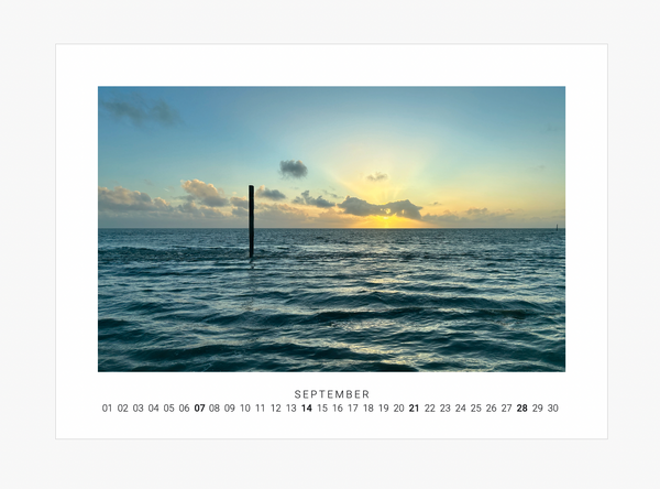 A4 Fotokalender Norderney 2025