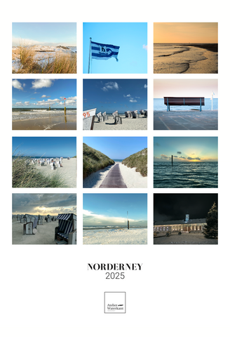 A3 Fotokalender Norderney 2025