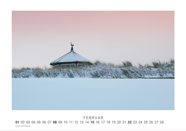 A4 Fotokalender Norderney 2026 / F