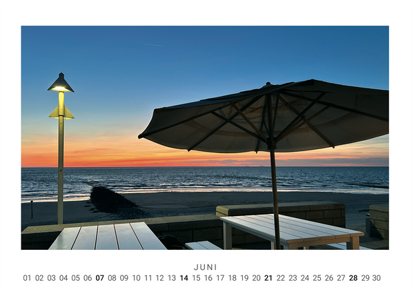 A4 Fotokalender Norderney 2026 / F