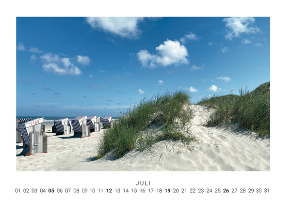 A4 Fotokalender Norderney 2026 / F