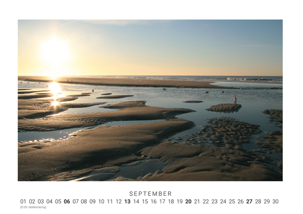 A4 Fotokalender Norderney 2026 / F