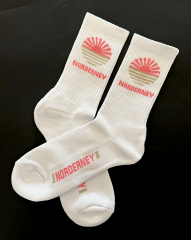 Sportsocken Rosa Sonne Norderney