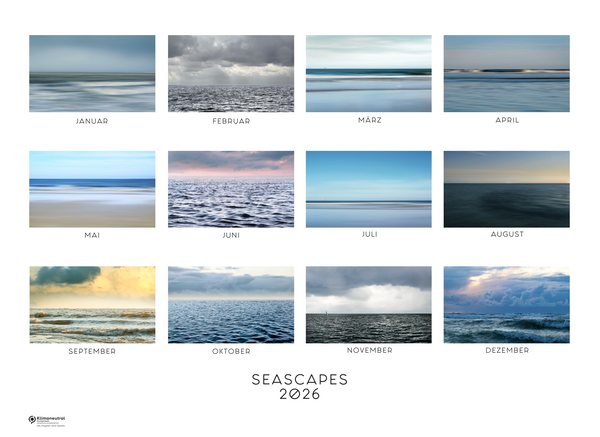 SEASCAPES 2026 A2 Fotokalender