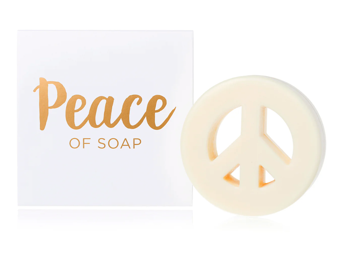 Peace Of Soap – das Peace Zeichen als Seife