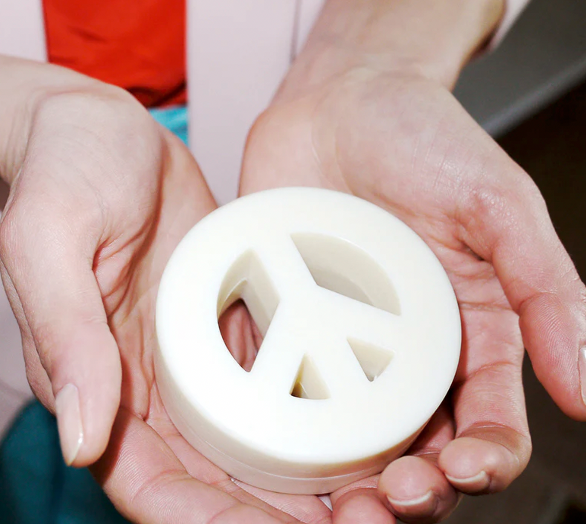 Peace Of Soap – das Peace Zeichen als Seife
