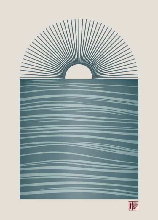 Fotoboard 50x70cm Blue Sun