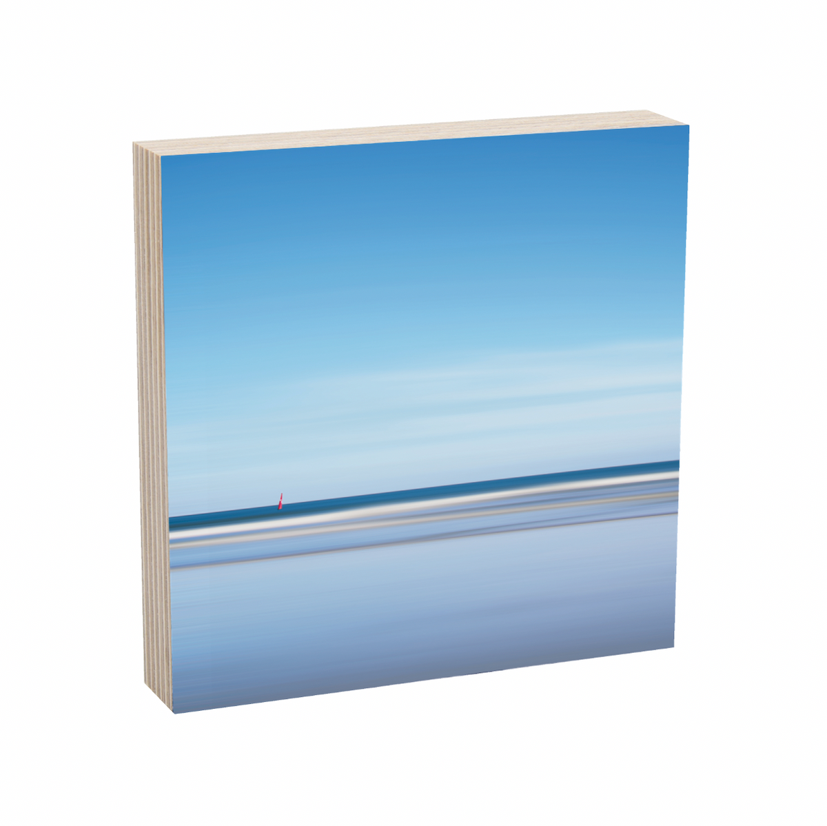 Holzquadrat Fotoprint auf Multiplex