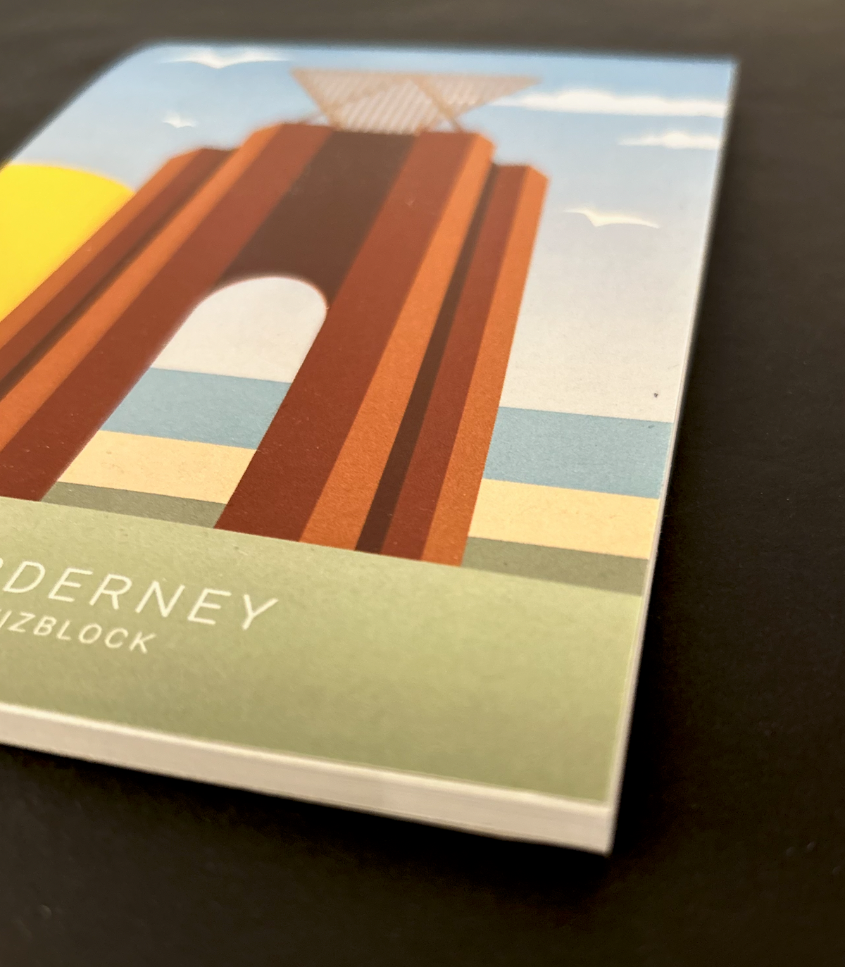Notizblock Norderney mit Deckblatt DIN A6