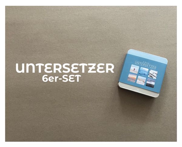 Untersetzer Kork mit Farb-/Schwarzweiß-Motive