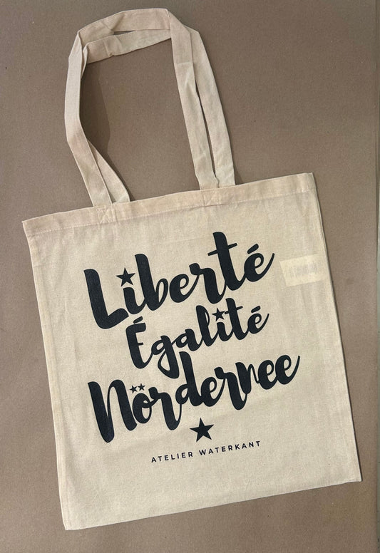 Stoffbeutel Liberté. Egalité. Nördernee.