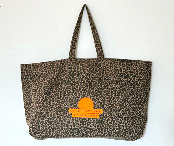 Shopper Groß Leo NEON bedruckt