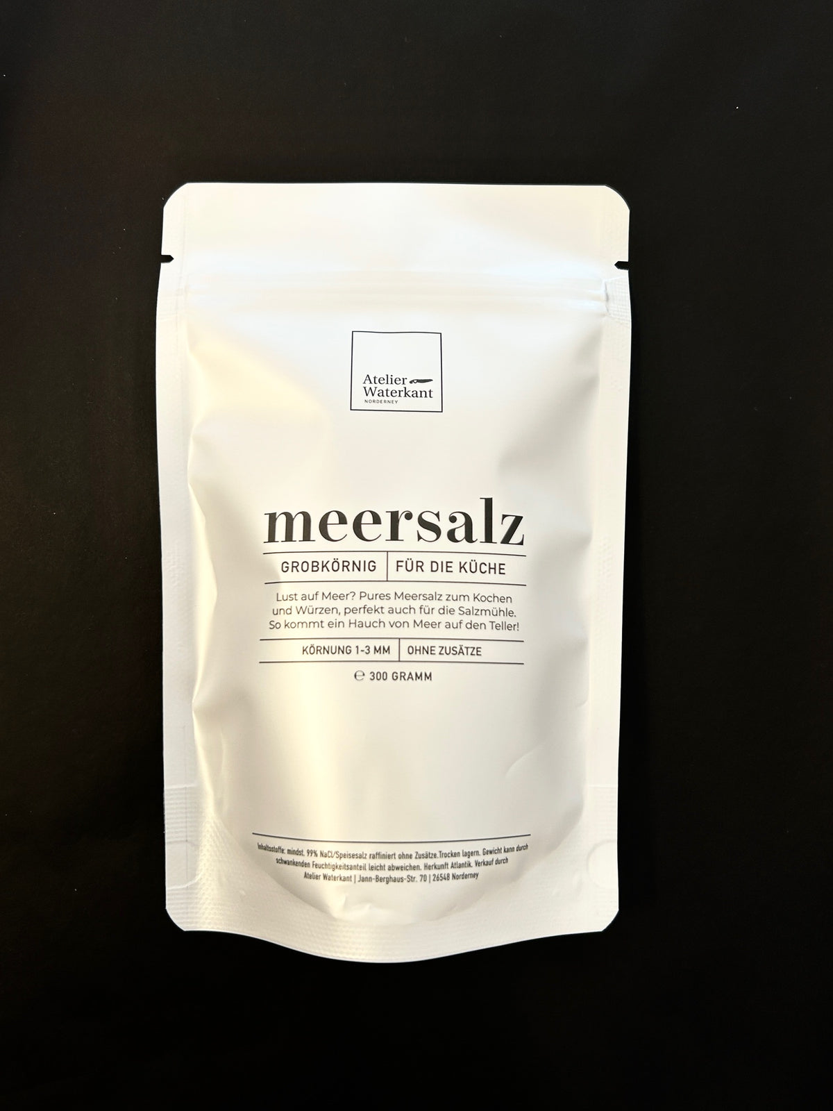 Meersalz im Frischebeutel