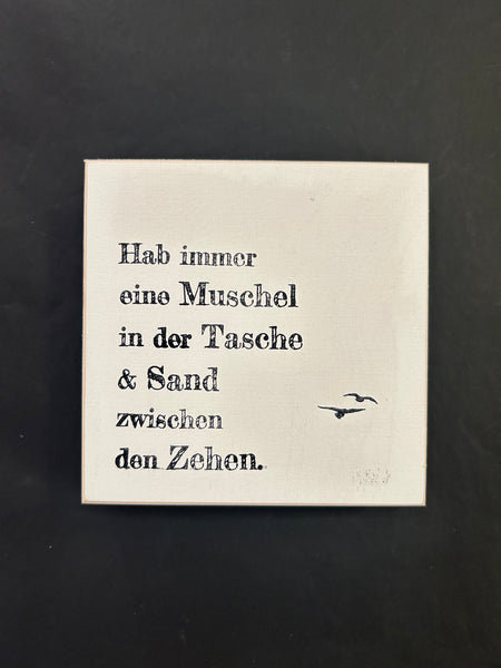 meerfein Holzschild