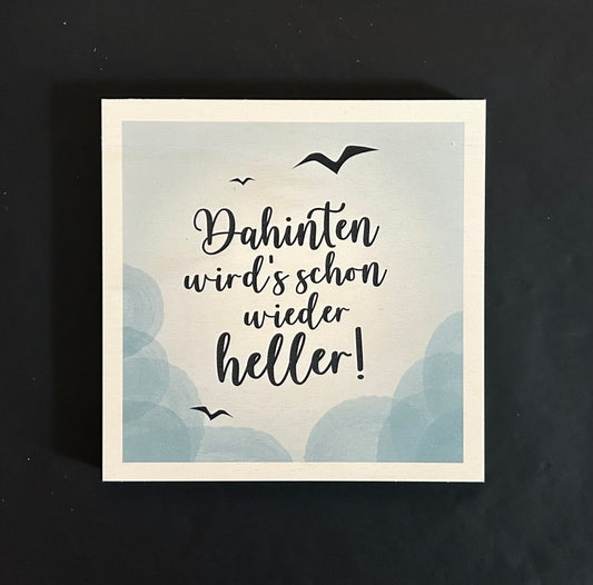 Holzschilder Direktdruck 20x20