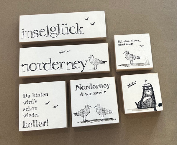 meerfein Holzschild