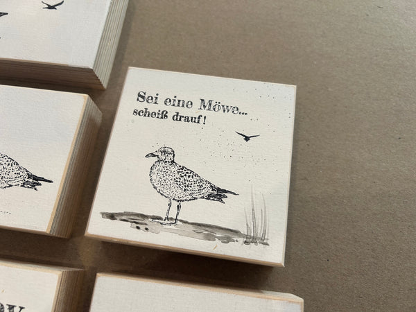 meerfein Holzschild