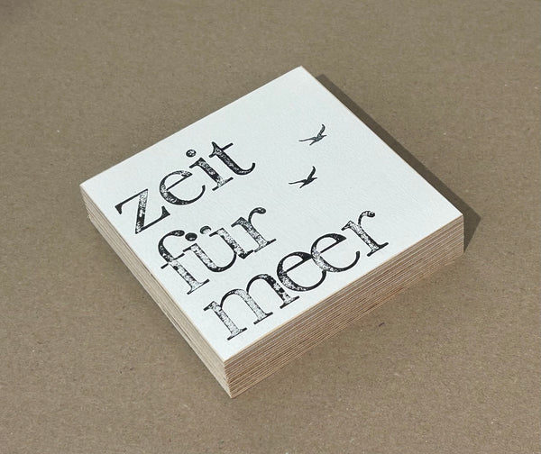 meerfein Holzschild