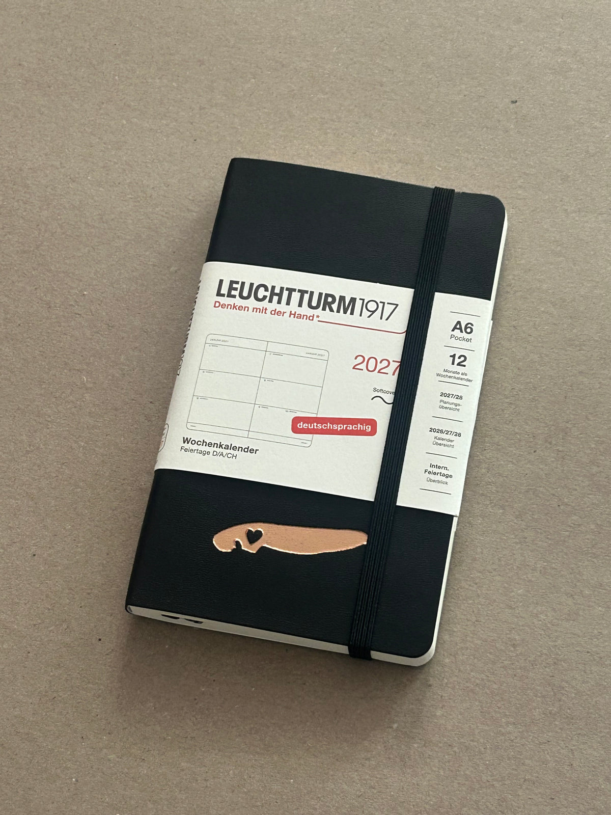 A6 Kalender 2027 LEUCHTTURM 1917 - Norderney Edition
