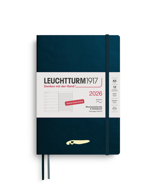 A5 Kalender 2026 LEUCHTTURM 1917 - Norderney Edition