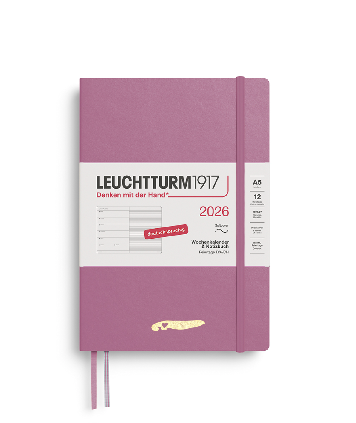 A5 Kalender 2026 LEUCHTTURM 1917 - Norderney Edition
