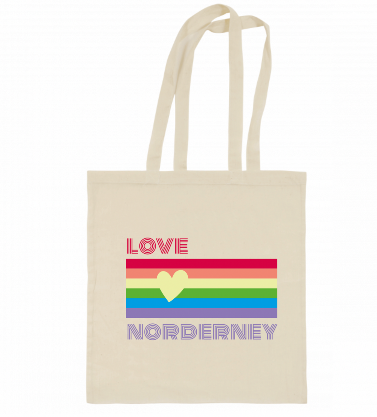 Stoffbeutel - Love Norderney