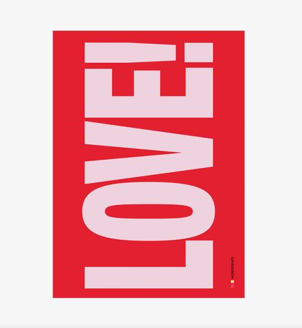 Typo Poster "LOVE"