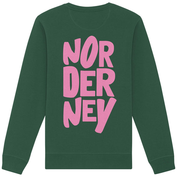 NOR DER NEY LOVELY PINK  - Organic Basic Unisex Sweatshirt