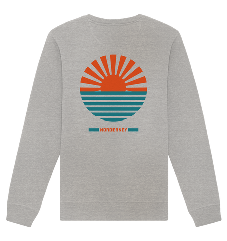 Orange Sonne Norderney - Organic Basic Unisex Sweatshirt