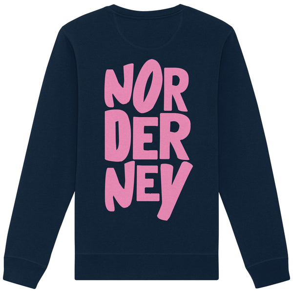 NOR DER NEY LOVELY PINK  - Organic Basic Unisex Sweatshirt