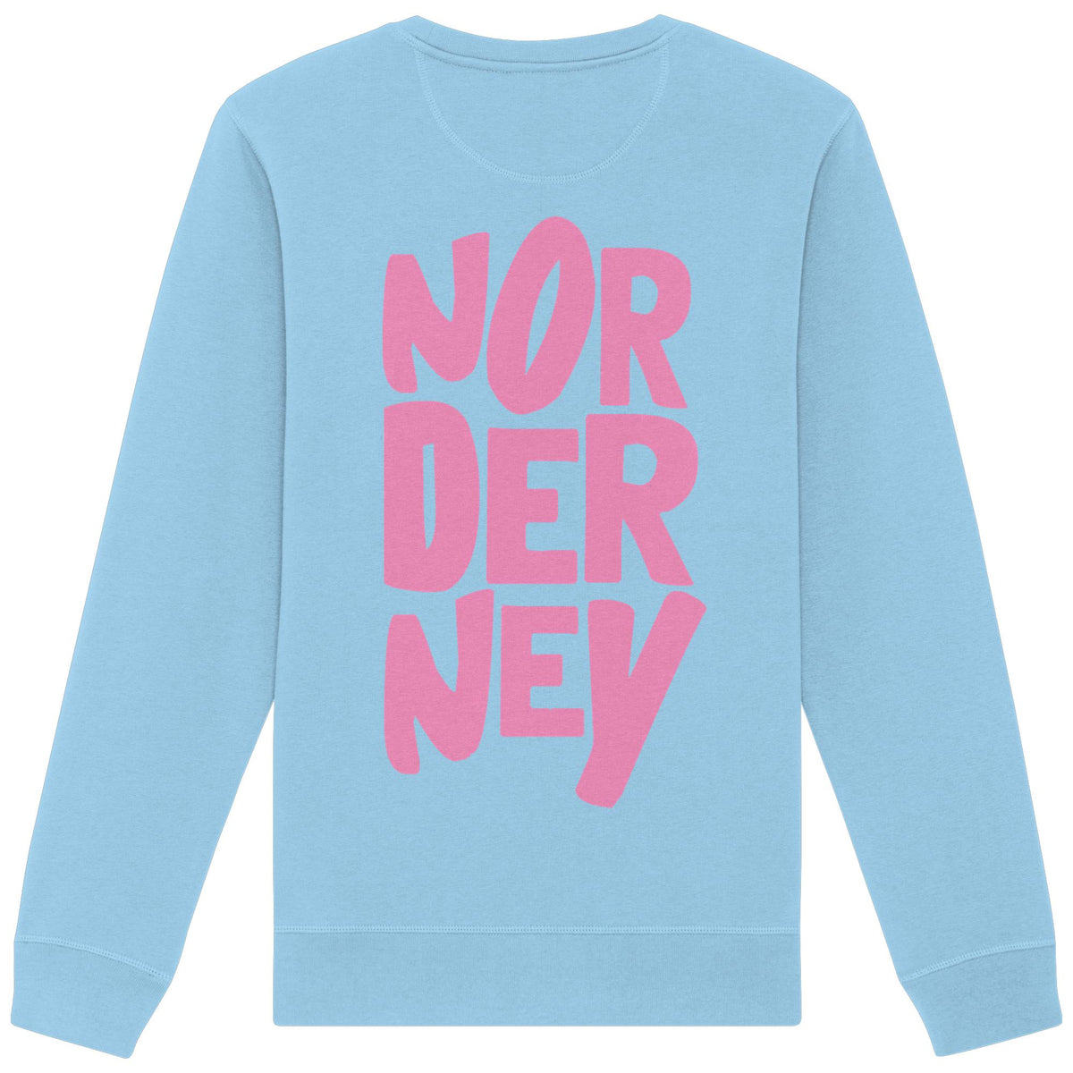 NOR DER NEY LOVELY PINK  - Organic Basic Unisex Sweatshirt