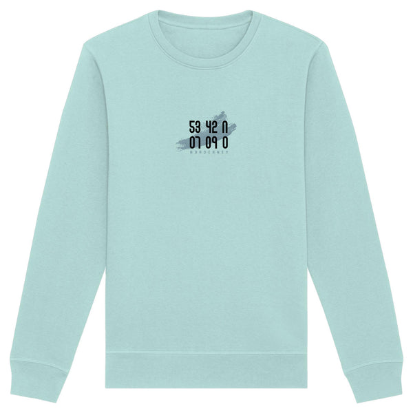 Meerblau-Koordinaten - Organic Basic Unisex Sweatshirt