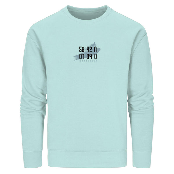 Meerblau-Koordinaten - Organic Basic Unisex Sweatshirt