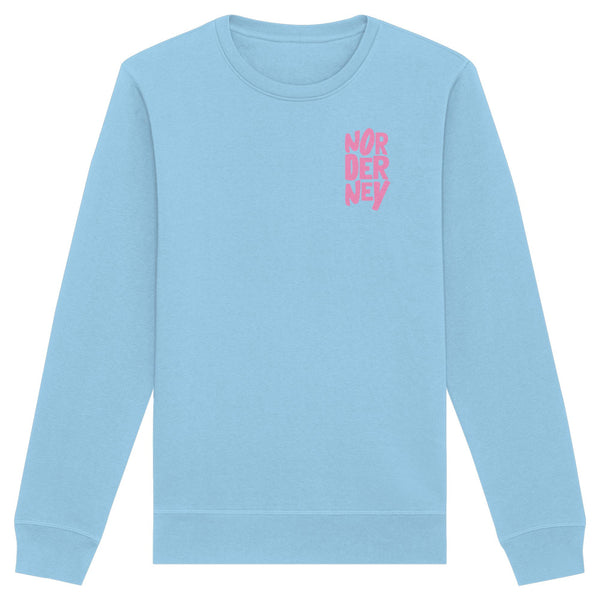 NOR DER NEY LOVELY PINK  - Organic Basic Unisex Sweatshirt