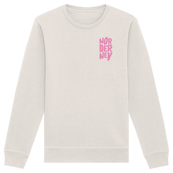 NOR DER NEY LOVELY PINK  - Organic Basic Unisex Sweatshirt