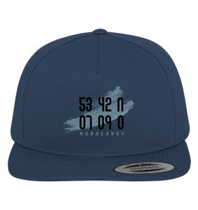 Cap Koordinaten Norderney - Premium Snapback