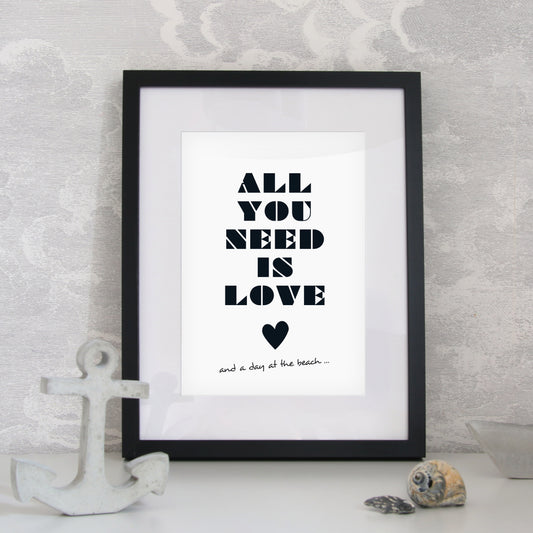 All you need is love ... Print
