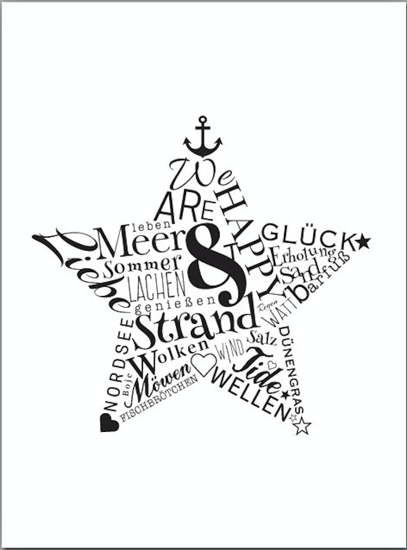 Meeresstern Print