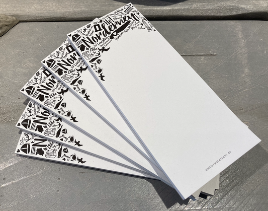 Notizblock schmal Norderney