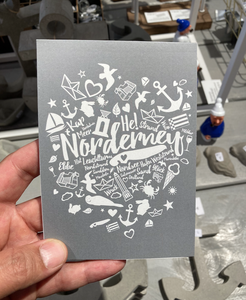 Notizblock Norderney mit Deckblatt DIN A6