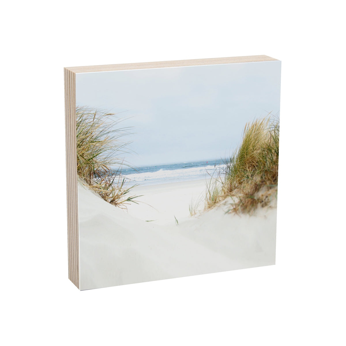 Holzquadrat Fotoprint auf Multiplex